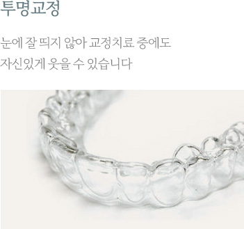 투명교정